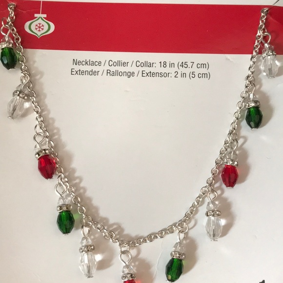 New Christmas light shaped necklace - Picture 2 of 2